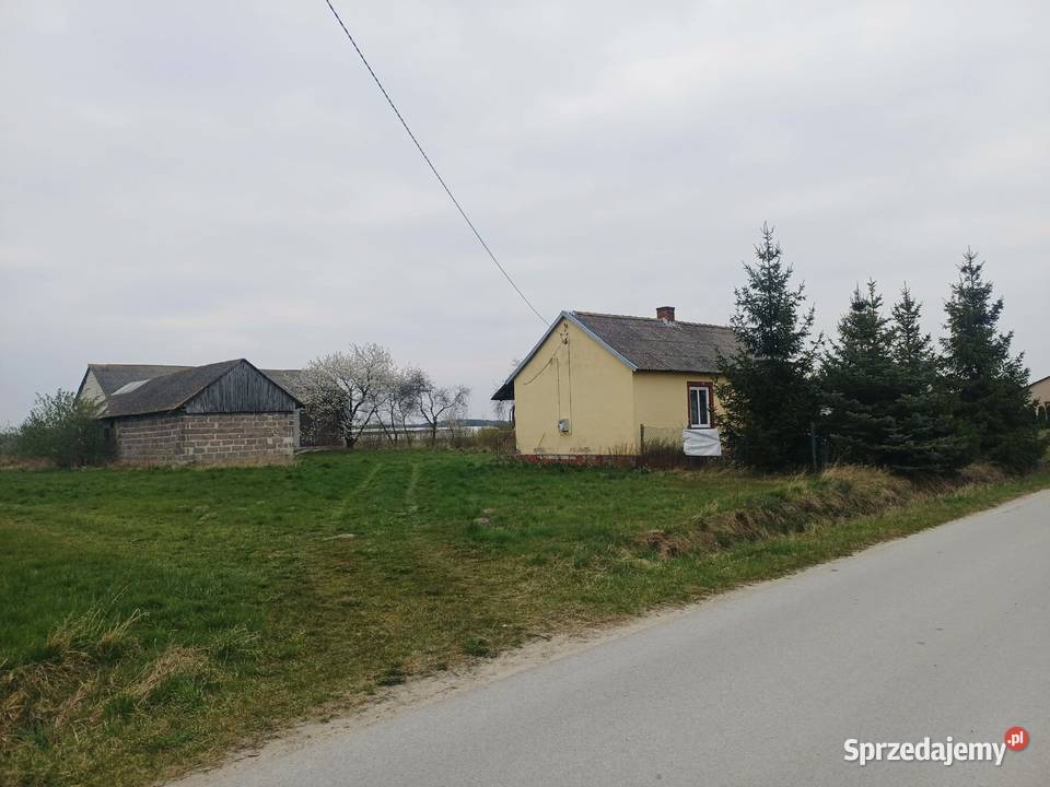 Duża działka 12 ha z domem cisza las przestrzeń Podczasza Wola