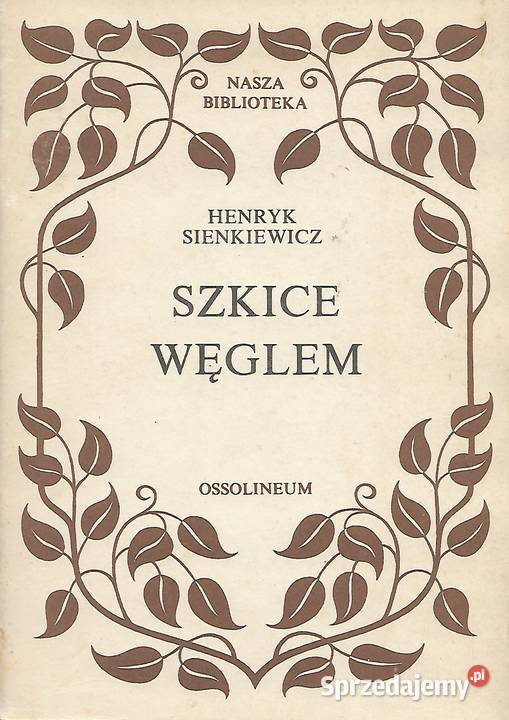 Szkice węglem H Sienkiewicz Puławy sprzedam