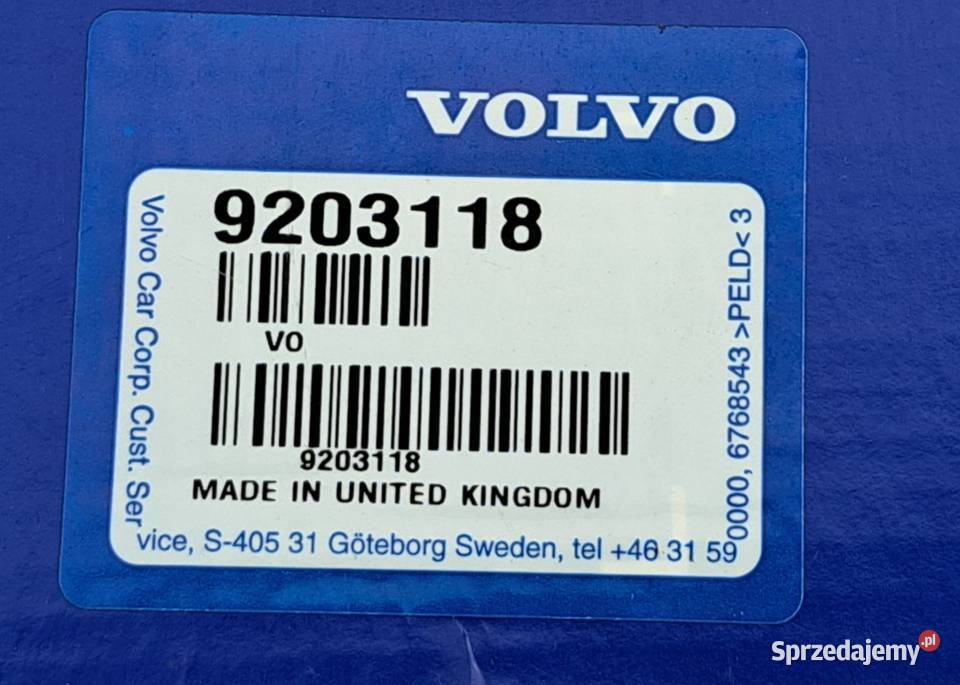 SZKŁO WKŁAD LUSTERKA LEWY VOLVO S60 S80 V70 Mielęcin