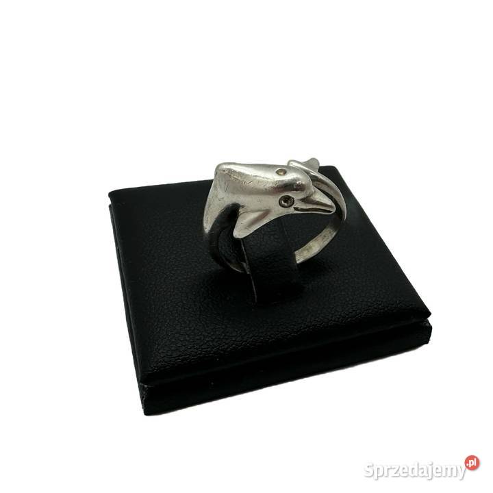 Srebrny Pierścionek Próby 925 378g Rozmiar 15 srebro Elbląg