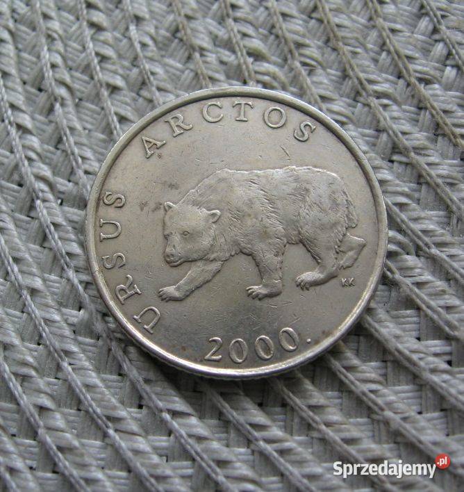 Chorwacja 5 Kuna 2000r Napis Łaciński Kalisz sprzedam
