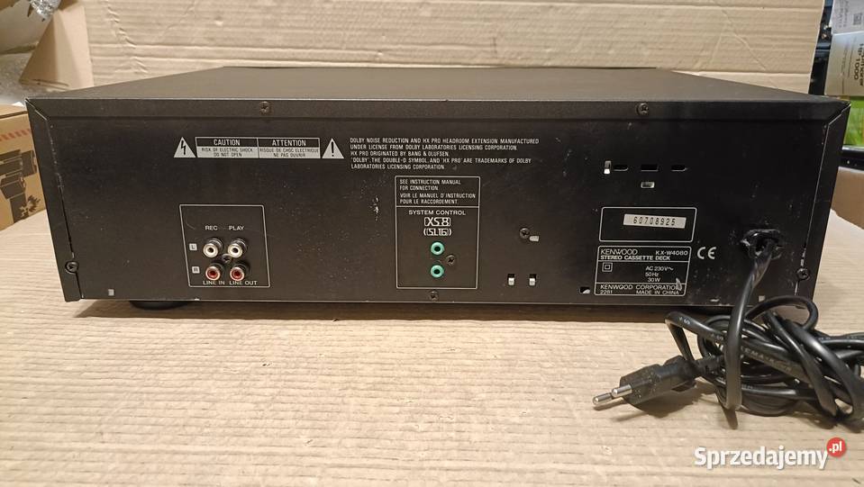 KENWOOD KXW4080 Magnetofon dwukieszeniowy Poznań sprzedam