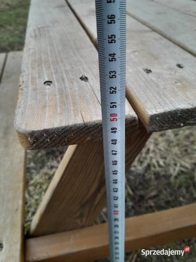 Ławka ogrodowa dzieci stolik ogrodowy z podwójną Dąbrowa Górnicza