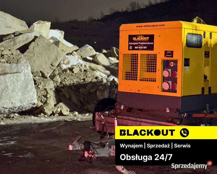 Agregaty Prądotwórcze Wynajem 247 3kW 500kW Gdańsk