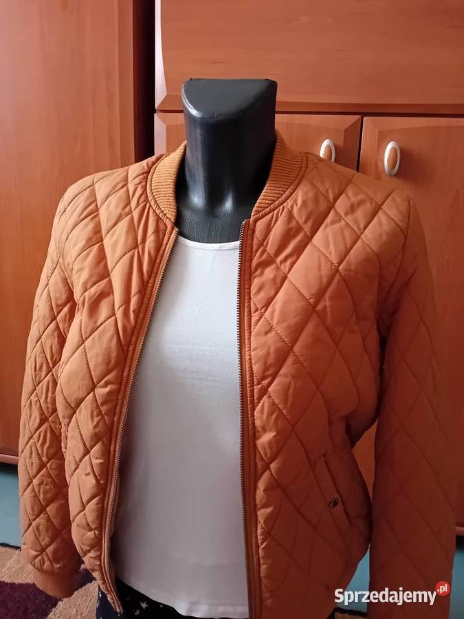 Kurtka pikowana bomberka Inny materiał Warszawa sprzedam