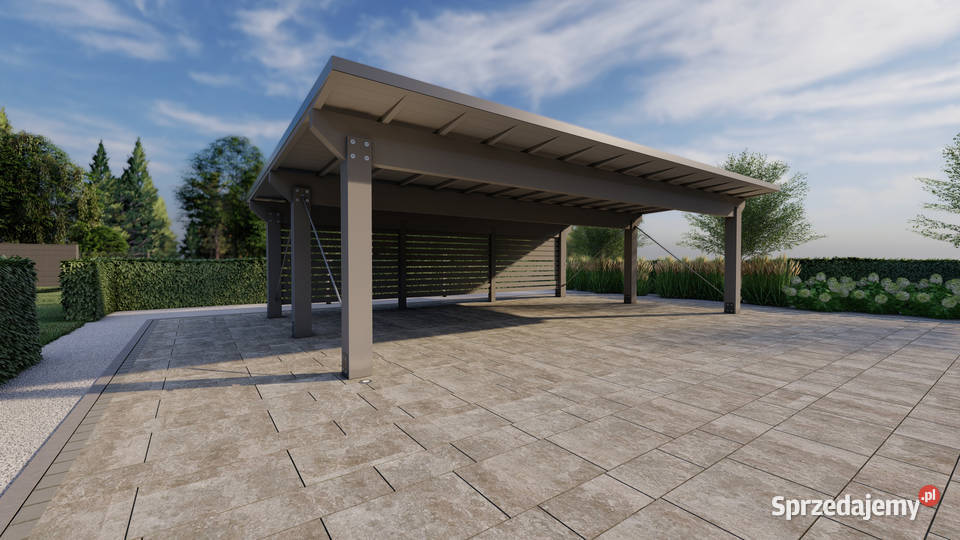 Wiata garażowa Florencja 9M małopolskie Łącko