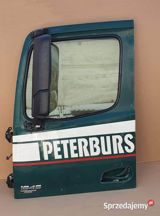 MERCEDES ACTROS MP4 DRZWI KOMPLETNE LEWE Bieleń