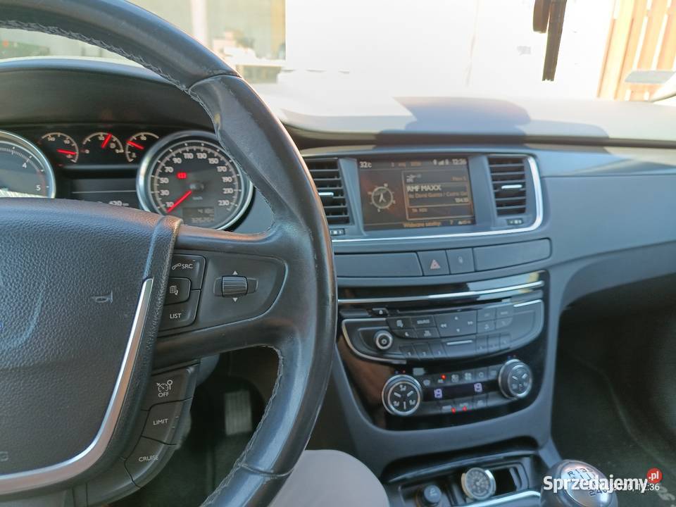 Peugeot 508 skórzana tapicerka wielkopolskie Morzewo