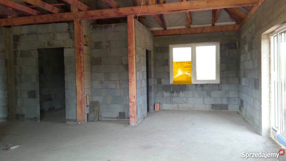 Nowy dom w Skawinie asfalt małopolskie Skawina