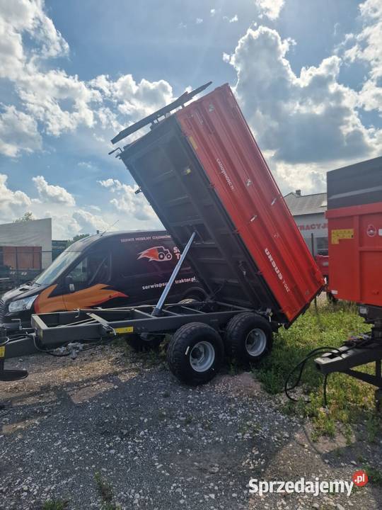 Ursus przyczepa rolnicza 7 ton Ursus T042 tandem dolnośląskie Wrocław