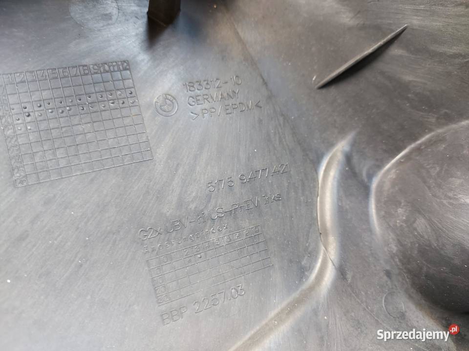 BMW G23 G22 M440i Cabrio Osłona podwozia tył