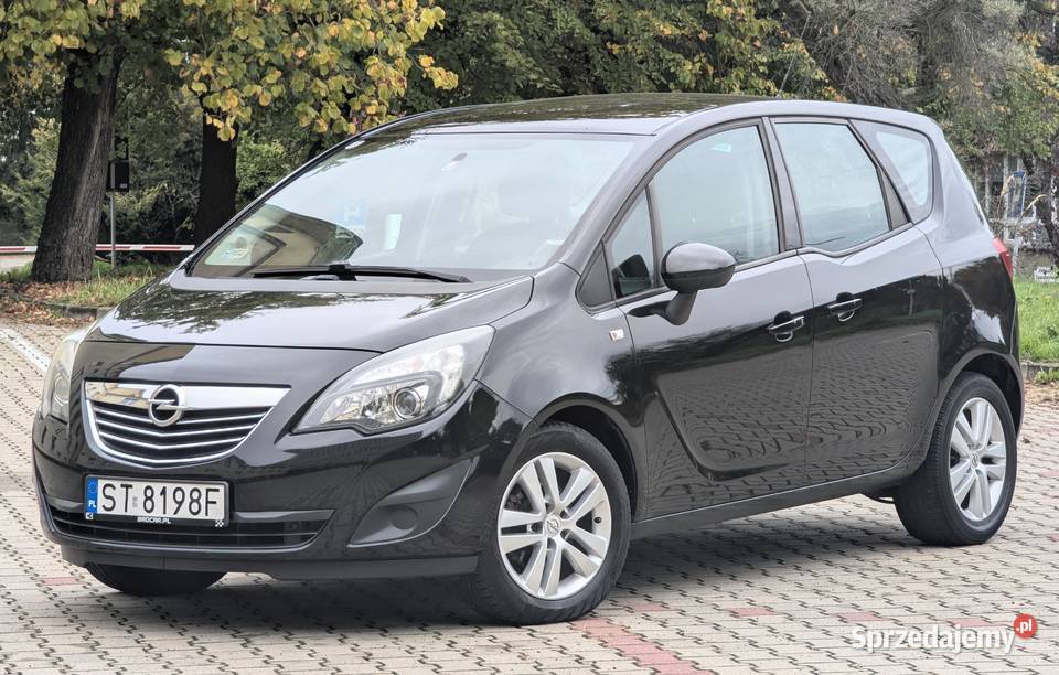 Opel Meriva Utrzymany 14 Turbo 120 Grzana nieuszkodzony Racibórz