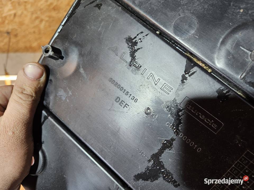 ALPINE A110 DYFUZOR SPOILER PŁYTA POD ZDERZAK Spoilery Międzychód sprzedam