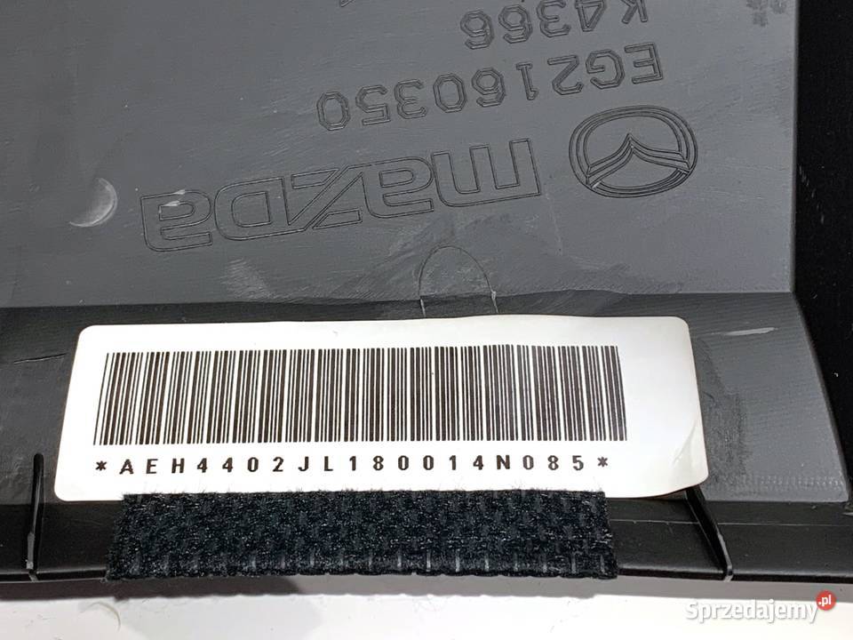 PODUSZKA POWIETRZNA PASAŻERA MAZDA CX7 EG2160350 osobowe sprzedam