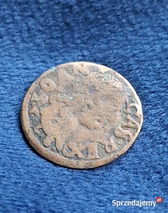 Szeląg litewski Jan II Kazimierz Waza Wilno 1665 Wejherowo