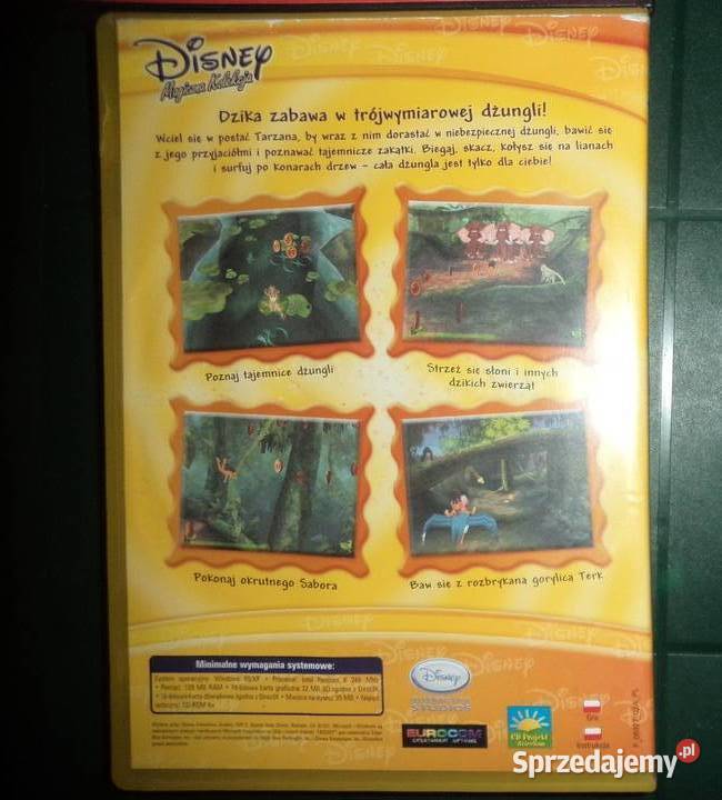 Gra Disney Magiczna kolekcja Tarzan PC CD BOX dla dzieci Gry Rzeszów