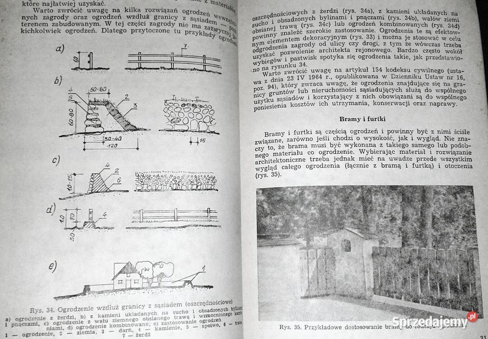 Wiejski ogród przydomowy Henryk Plessner Rok wydania 1987 Chełm