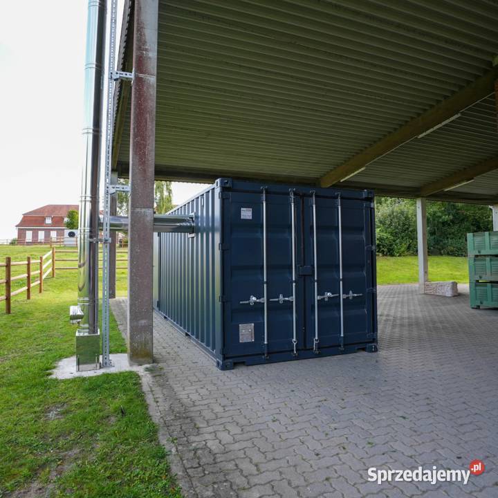 Kotłownia Kontenerowa Piec na Trociny Zrębki lubuskie