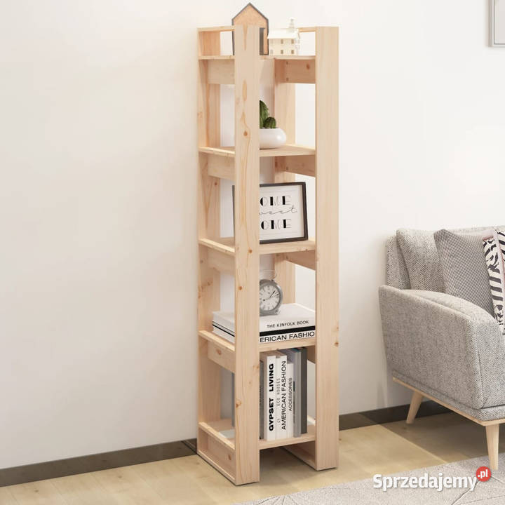 Regał na książkiprzegroda 41x35x160 lite drewno Meble Warszawa sprzedam