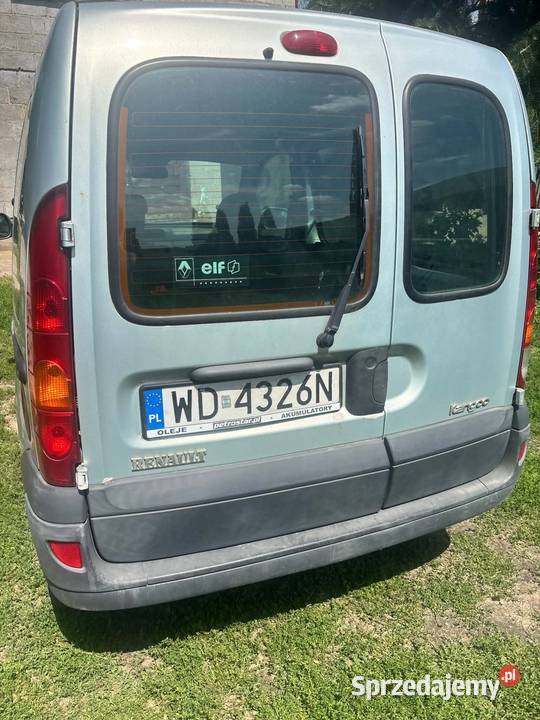 Syndyk sprzeda samochód osobowy Renault Kangoo 75KM Samochody osobowe
