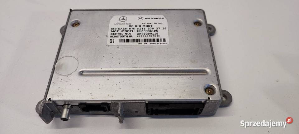 MERCEDES SL R230 MODUŁ BLUETOOTH A2118702726 sprzedam