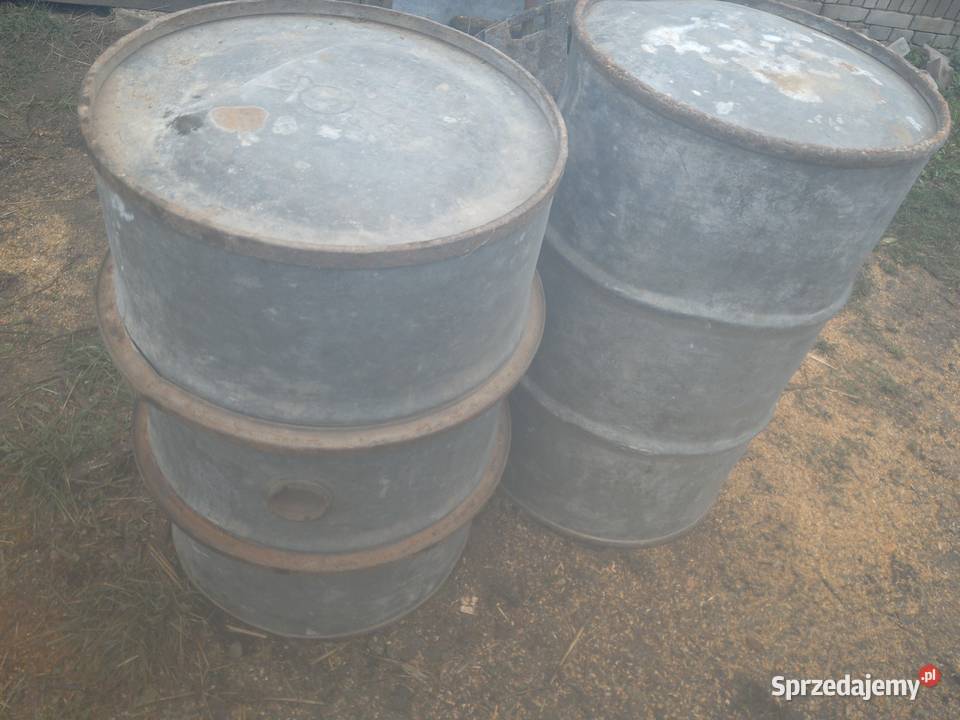 Sprzedam beczki na rope ocynkowane małopolskie Miechów