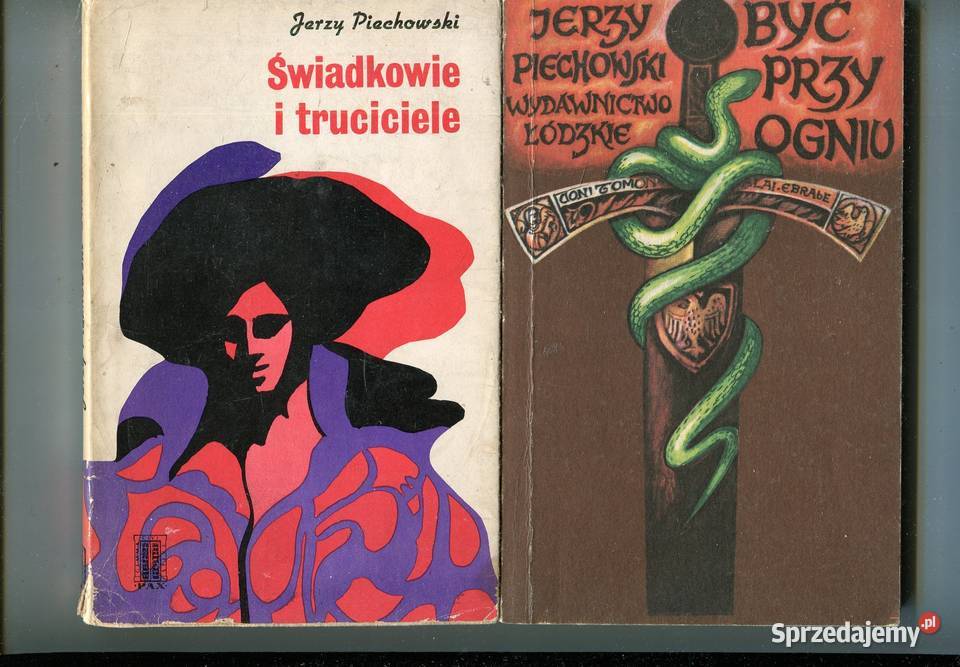 Świadkowie i truciciele Być ogniu Jerzy miękka z obwolutą zachodniopomorskie Szczecin