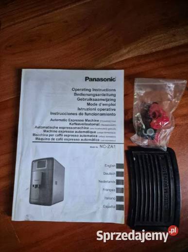 Ekspres ciśnieniowy Panasonic NC1 SREBRNY