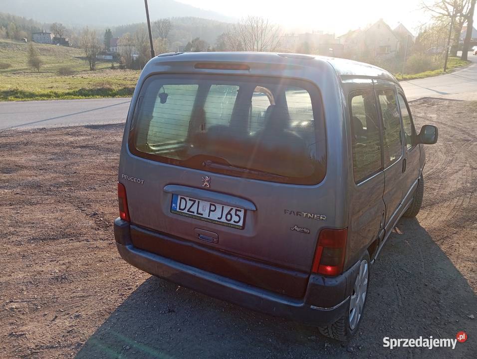 Peugeot Partner 16 PbLpg 5os elektryczne szyby Wałbrzych