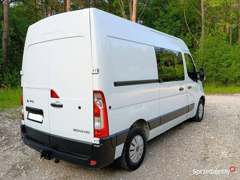 Movano 23 CDTI 125 Dubel Kabina Brygadówka Klima manualna Mielec