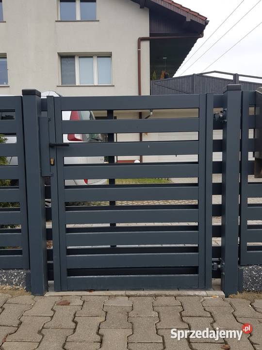 Brama skrzydłowa 500x150 MASTER 83 ogrodzenie dolnośląskie Wrocław