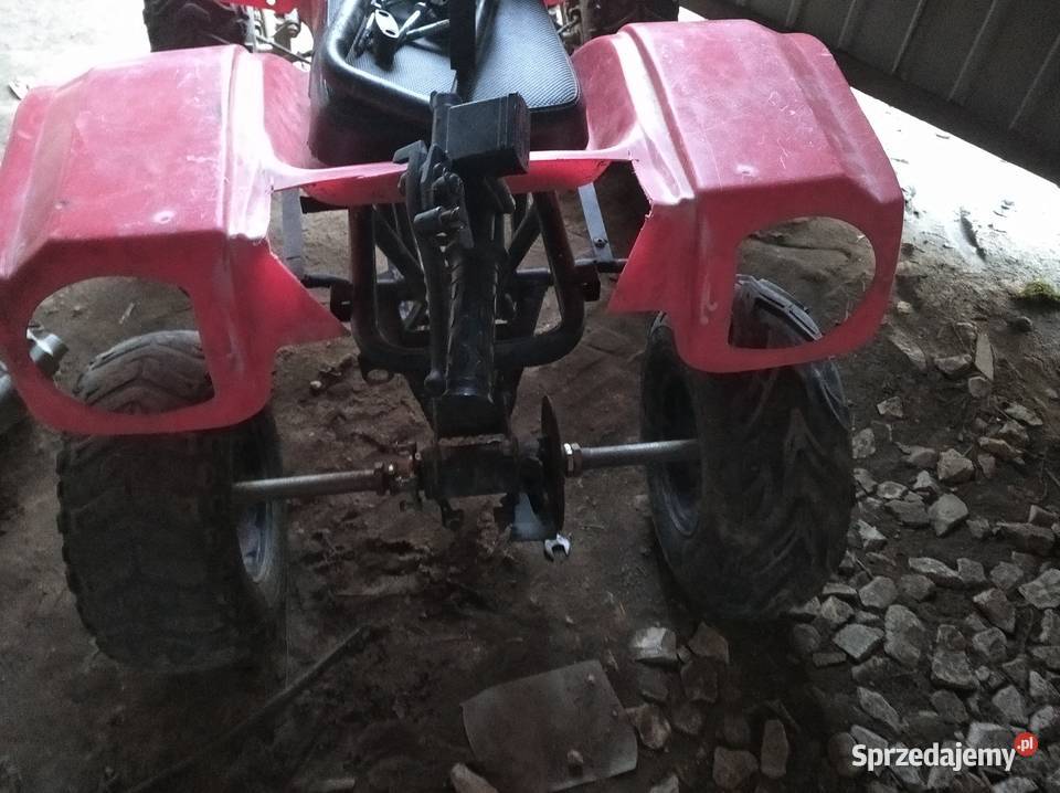 części quad 110 rama silnik uszkodzony na części łódzkie sprzedam