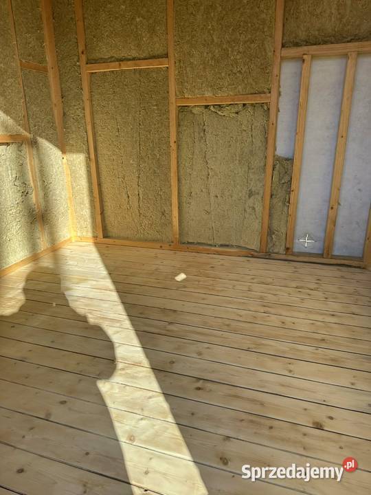 Sauna ogrodowa 25x25m do wykończenia Sauny Żeleźnica