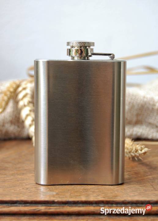 Piersiówka Duclos Napoleon stal nierdzewna 3fl Lublin