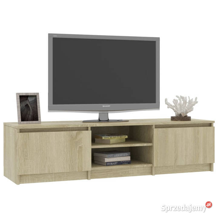 Szafka pod TV dąb sonoma 140x40x355 WM800651 RTV Warszawa