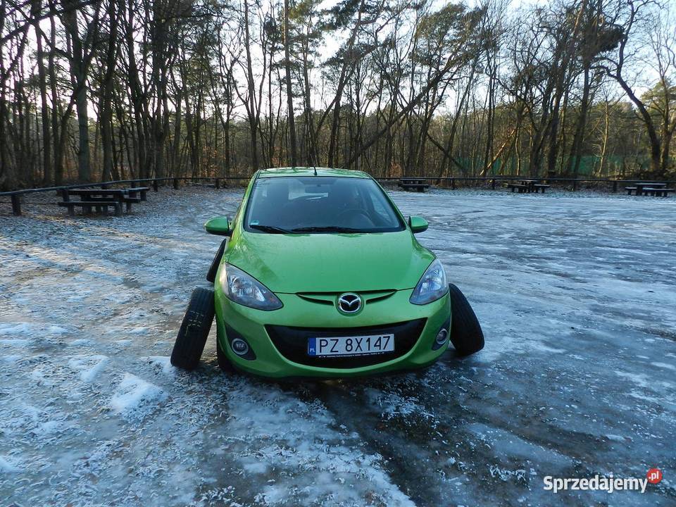 Mazda 2 II BEZ RDZY śliczna niezawodna tania wielofunkcyjna kierownica 2 Puszczykowo