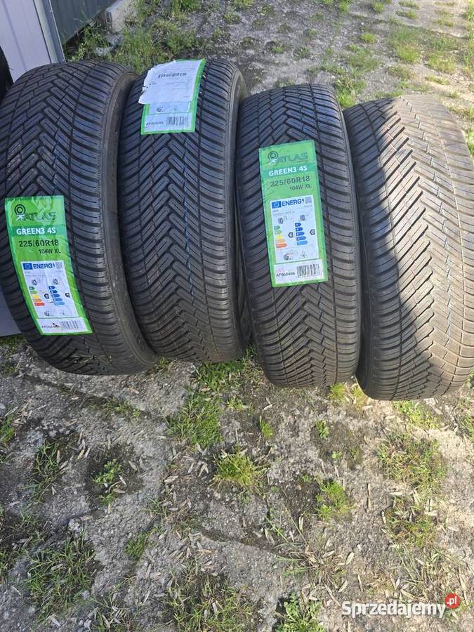 NOWE opony wielosezonowe 22560 R18 Alufelgi 18 Średnica 18" Łódź