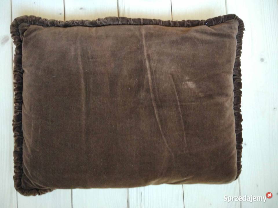 Duża poduszka poszewka elegancka ozdobna haft Gdańsk