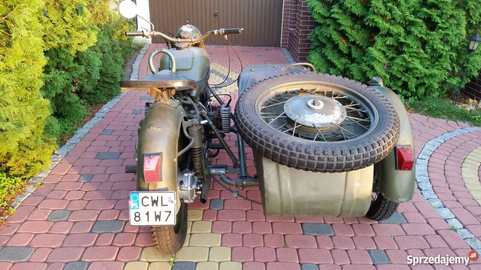 Sprzedam motocykl K 750 z koszem Płock