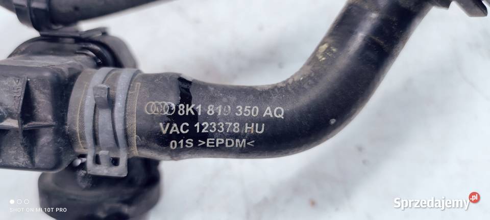 WĄŻ RURA WODY AUDI A4 A5 Q5 8K1819350AQ Przystajń