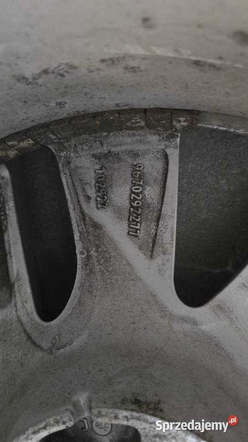 Citroen felgi aluminiowe 17 komplet Mysłowice