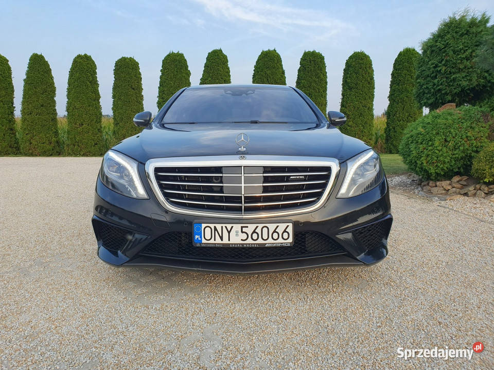 Mercedes S 63 AMG 585 Karbon Ceramika Burmester Strobice sprzedam