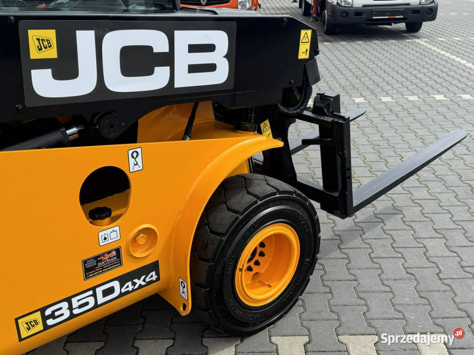 wózek czołowy JCB TLT 35D 4x4 T4 TELESKOP Widełki