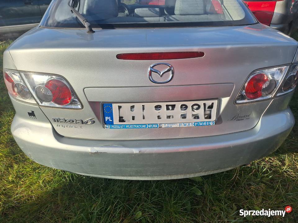 Klapa Tylnia Bagażnika Mazda VI 6 Wisznice sprzedam