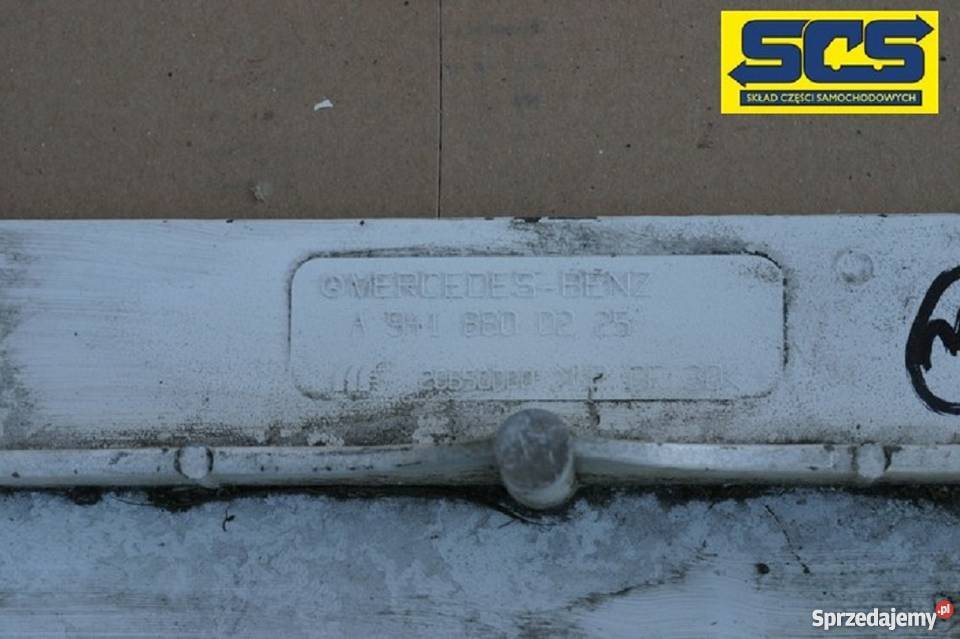 MERCEDES ACTROS MP1 MEGASPACE STOPIEŃ ZDERZAKA