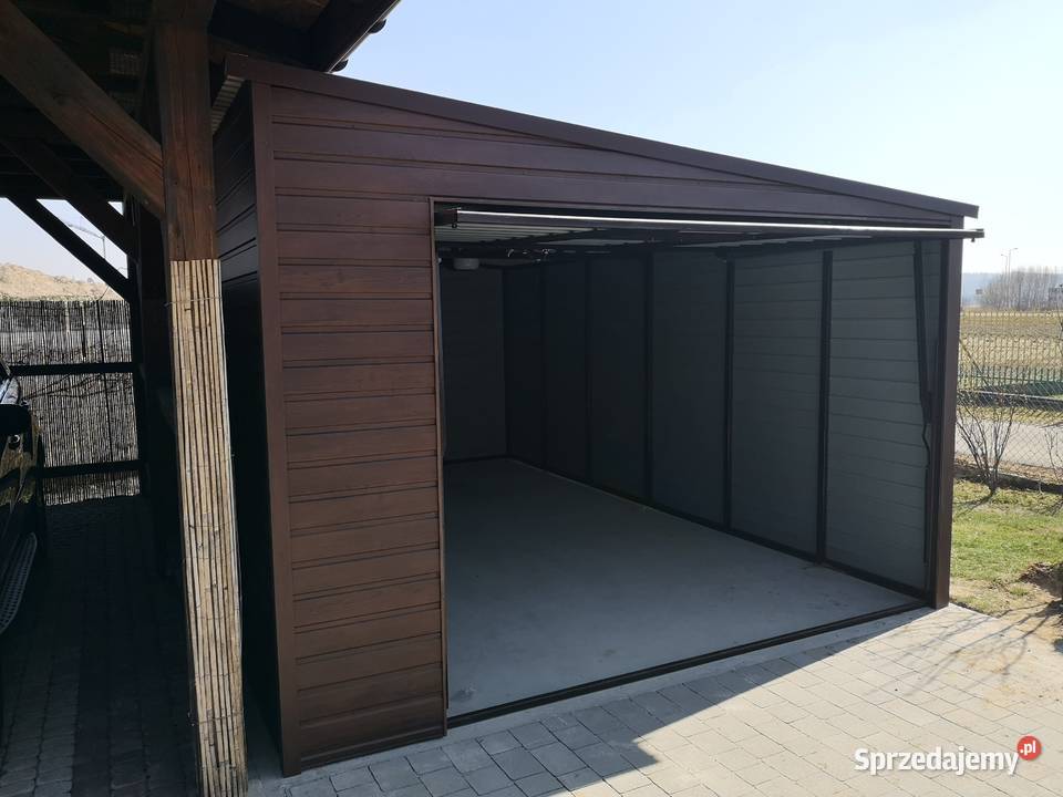 Garaże blaszane na każdy wymiar mocny trapez Pozostałe Bydgoszcz