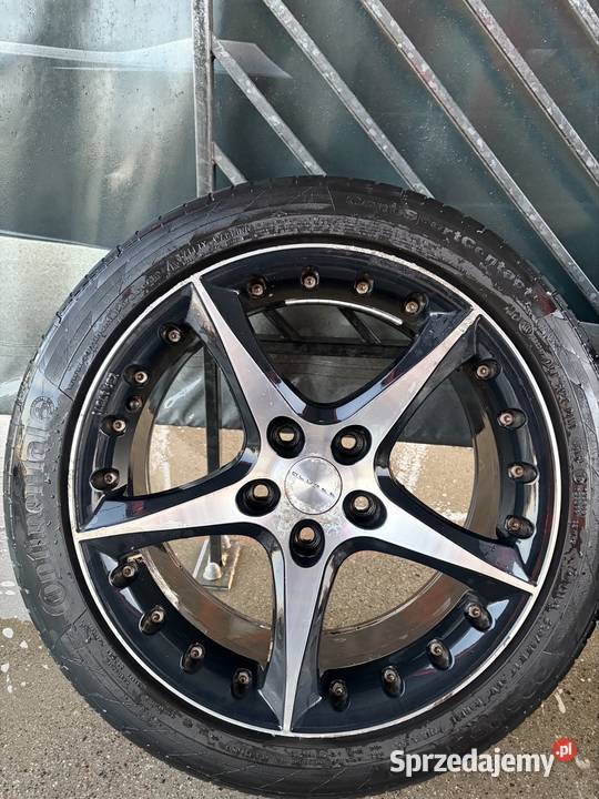 Koła Felgi 5x112 Aluett 17 opony lato audi vag Oleszna