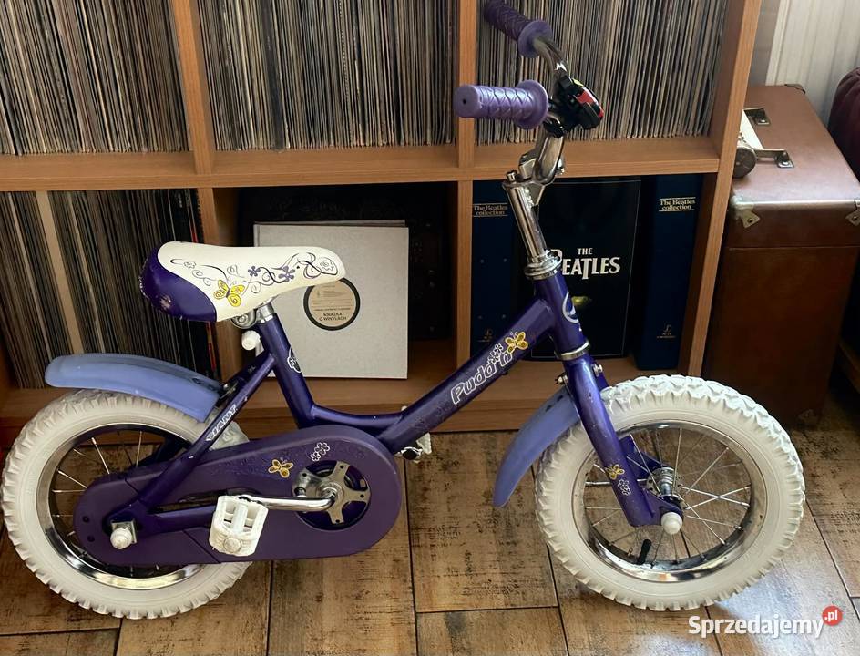 Rower dziecięcy GIANT Puddin wersja fiolet 125 Dziecięce Krotoszyn
