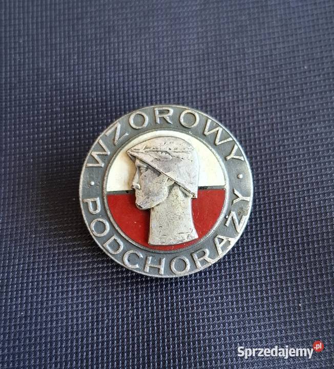 Odznaka Wzorowy Podchorąży srebrna pomorskie Wejherowo sprzedam