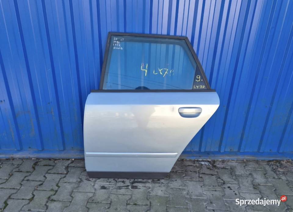 9 DRZWI TYŁ LEWY TYLNE LEWE AUDI A4 B6 KOMBI osobowe Drzwi świętokrzyskie Działoszyce